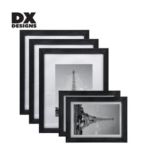 Dx डिजाइन सस्ते pvc फोटो फ्रेम 4x6 5x7 8x10 इंच परिवार शादी के चित्र कोलाज के लिए - Product Image 2