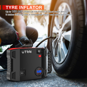 <span class=keywords><strong>Utrai</strong></span> – démarreur de voiture avec compresseur d'air <span class=keywords><strong>2000a</strong></span> crête 12V 5W lampe de poche Portable Booster de voiture vente en gros OEM - Product Image 3