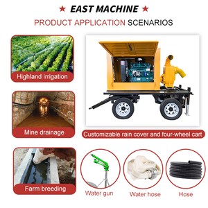 Pompes à moteur diesel Systèmes d'irrigation à haut débit Machines agricoles Pompes à <span class=keywords><strong>eau</strong></span> diesel - Product Image 2