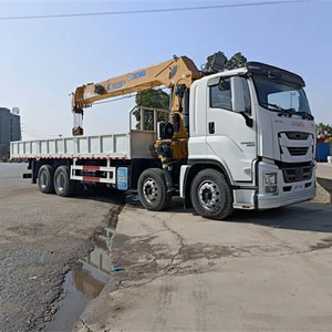 รถบรรทุกติดเครน Isuzu Giga FTR 205 แรงม้า พร้อมเครนบูมตรง 14 ตัน 160 ตัน สำหรับขาย - Product Image 3