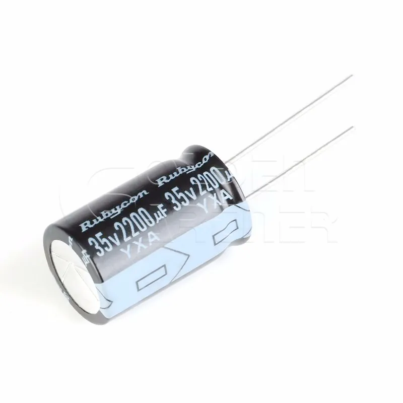 New original 35V 2200uF 20% 35YXA2200MEFC16X25 in-line electrolytic capacitor