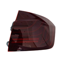 Pièces automobiles, feux arrière LED modifiés pour BMW Série 3 F30/F35, style laser, avec couvercles rouges