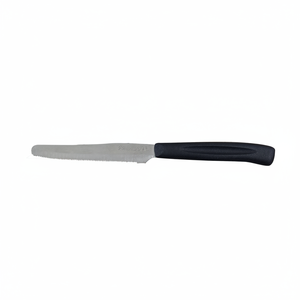 Set di 6 Coltelli da Cucina in Acciaio Inossidabile 3cr13 con Lama Seghettata, Punta Arrotondata, Manico in PP e Acciaio Inox, Logo Laser per Uso in Cucina - Product Image 2