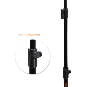 ขาตั้งโน้ตเพลงแบบพับได้ รุ่น K-106-3B สีดำ ปรับระดับได้ แข็งแรง ทนทาน - Product Image 4