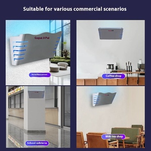 GUPAI โคมไฟสแตนเลสฆ่าแมลงวันติดผนังโคมไฟคริสต์มาสอาหารยุงในเชิงพาณิชย์ - Product Image 3