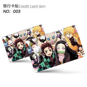 2024ผสมการ์ตูน luffy <span class=keywords><strong>Kakashi</strong></span> tanjirou บัตรเครดิตสติกเกอร์บัตรวีซ่าอะนิเมะฮีโร่ที่ครอบคลุมบัตรสติกเกอร์ผิวสำหรับบัตรเครดิตธนาคาร - Product Image 4