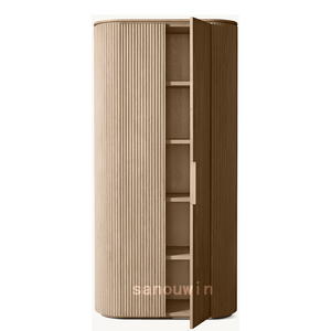 Mueble Byron Contemporáneo con Artesanía en Madera Maciza y Amplio <span class=keywords><strong>Espacio</strong></span> de Almacenamiento - Product Image 5