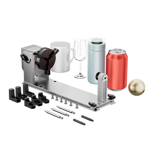 Pour graveur laser multi-mode <span class=keywords><strong>Ortur</strong></span> avec mandrin rotatif en alliage d'aluminium de 120 mm, équipement laser à longueur d'onde de 1064 nm, pièces détachées - Product Image 2