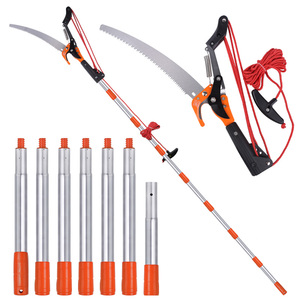 Tijeras <span class=keywords><strong>de</strong></span> Podar Telescópicas Industriales Ligeras <span class=keywords><strong>de</strong></span> Mango Largo <span class=keywords><strong>de</strong></span> 4.2m Multisección para Recorte <span class=keywords><strong>de</strong></span> Árboles Frutales <span class=keywords><strong>de</strong></span> Ramas Altas - Product Image 1