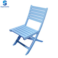 Chaise de loisirs pliante en bois massif de style moderne et antique pour le jardin intérieur et extérieur