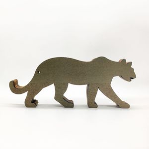 Statue d'animal WAALUU au design personnalisé <span class=keywords><strong>en</strong></span> usine <span class=keywords><strong>Décoration</strong></span> <span class=keywords><strong>de</strong></span> table tigre animal Ornements <span class=keywords><strong>de</strong></span> <span class=keywords><strong>Noël</strong></span> <span class=keywords><strong>en</strong></span> <span class=keywords><strong>bois</strong></span> 3D - Product Image 5