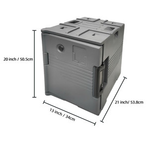 フードパンFP3094,プラスチック製断熱食品キャリア6個 - Product Image 4