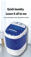 Mini-lave-linge portable OEM à cuve unique, 200W, pour chaussettes, sous-vêtements et vêtements de bébé