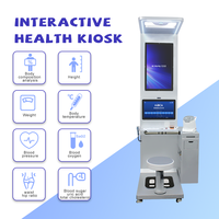 Solution de contrôle de santé avant embauche, kiosque de service médical/personnel OEM, écran tactile LCD 32 pouces, garantie 1 an