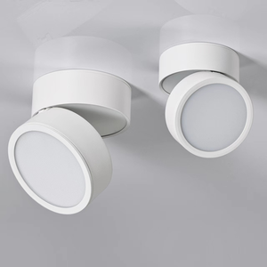 Faretto LED Solare 12W-24W Montato in Superficie COB IP44 in Alluminio per Esterni e Giardino - Product Image 1