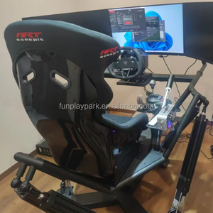 Simulador de conducción de trenes de coches de 360 grados, juego de carreras, máquina Arcade, 3 pantallas, 6 Dof, coche de carreras - Product Image 5