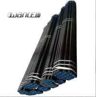 Tuyau en acier sans soudure A106 B 33,4 mm x 3,38 mm x 6 m, acier au carbone A53 B laminé à chaud, certifié API, usine de Tianjin