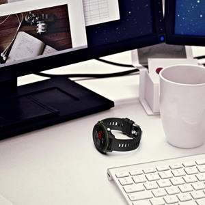 Correa de Silicona Original para <span class=keywords><strong>Garmin</strong></span> Venu <span class=keywords><strong>2</strong></span> <span class=keywords><strong>Vivoactive</strong></span> 4, Pulsera de Goma de 22mm para <span class=keywords><strong>Garmin</strong></span> Forerunner Music - Product Image 3