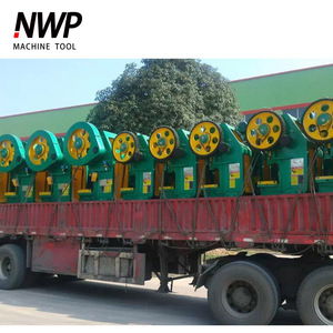 Yeni tam otomatik açı köşe kodu üretim hattı 40T mekanik yumruk Die basın ve Motor pompası besleyici ile hava kanalı için - Product Image 6