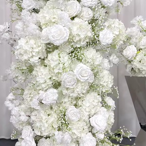 Luxurious White <b>Artificial</b> <b>Flowers</b> Perfect for Wedding Venue Background Decoration and Floral Arch Decoration - Product Image 5