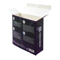 Boîte cadeau personnalisée pour écouteurs Bluetooth Boîtes d'emballage en carton de conception originale pour contrôleur de jeu électronique Bluetooth