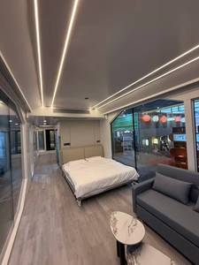 Fabricant Boda Usine Vente en gros Capsule spatiale personnalisée 3 chambres Maison conteneur Maison préfabriquée <span class=keywords><strong>avec</strong></span> capsule spatiale <span class=keywords><strong>Lit</strong></span> - Product Image 6