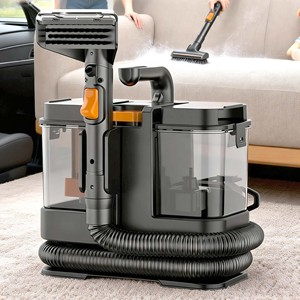 Carpet Extractor <b>Cleaner</b> Hot Water Electric 220V <b>Plastic</b> Body High Pressure Degreasing Machine - Product Image 5