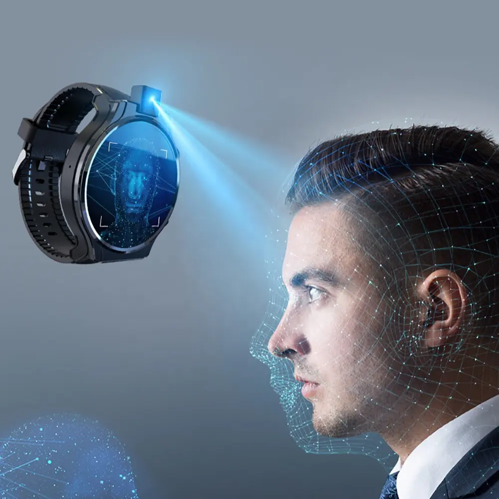 새로운 기술 APPLLP 프로 GPS Smartwatch 2.1 인치 대형 화면 대형 배터리 1600mAh 스마트 시계 손목에서 영화를 볼 수 있습니다