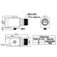 Capteur de vibration filaire RH104 2026 Ronds Best, accéléromètre haute sensibilité pour la surveillance des états des machines