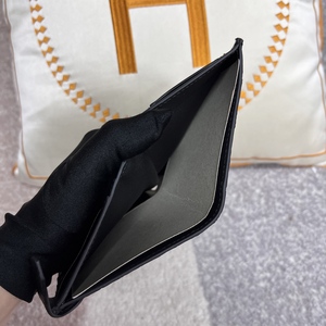 Cartera Corta de Piel de Cocodrilo de Lujo |   Monedero plegable duradero con botón a presión para hombres y mujeres - Product Image 5