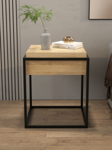 Tie yi-mesita de noche pequeña, cabeza de cama, dormitorio moderno, tienda en miniatura, contenido, compra sencilla - Product Image 3