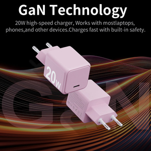 PD 20W Adapter USB Typ-C Schnellladegerät mit EU-Stecker, Wandladegerät und Kabel für iPhone 16 Mobiltelefon - Product Image 5