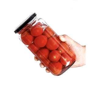 Bán buôn Chất lượng cao miệng rộng 190ml 250ml 350ml 500ml lọ thủy tinh cho mật ong Dư<span class=keywords><strong>a</strong></span> Chua lọ có nắp đậy - Product Image 6