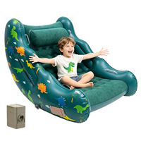 Canapé gonflable moderne et minimaliste, fauteuil sensoriel en PVC écologique à gonflage automatique pour garçons et filles de 3 à 12 ans, cadeau idéal