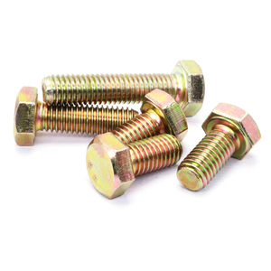 Din933/din931 Hex bu lông lớp 4.8/6.8/8.8/10.9/12.9 Đen/mạ kẽm M8 10 12 16 20 Hex Bu lông đầu - Product Image 4