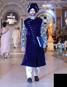 Latest-Designer & Beautiful-Embroidery on Sherwani with <b>Pant</b> for INDIAN & PAKISTAN MEN Party & WEDDING Dress=2020 - Product Image 1