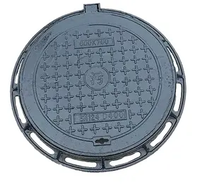 round Cast Iron Manhole Covers Easy to Use and Full Size for Construction & Real Estate