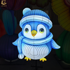 Lanterne de festival SGL18 personnalisée en soie chinoise avec motif de démoniaque pour spectacle de lanternes événementiel <span class=keywords><strong>saisonnier</strong></span> - Product Image 6