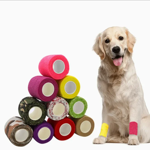 Vendajes Autoadhesivos para Heridas, Vendaje Cohesivo para Vacas, Vendaje Negro, Cinta para Mascotas, Vendaje Adhesivo - Product Image 5