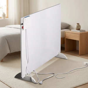 Lackierbare Weiße Anpassbare Farbe Schlanker WLAN-fähiger Digitaler Einstellbarer Thermostat <span class=keywords><strong>P40W</strong></span> 400 W Sanfte Wandkonvektor Keramik-Panelheizungen - Product Image 2