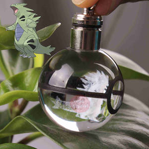 พวงกุญแจคริสตัลไทแรนิทาร์ K9 ขนาด 30 มม. แบบขายส่ง ทนทาน พร้อมสลักเลเซอร์ 3 มิติ สำหรับเป็นของขวัญวันวาเลนไทน์ - Product Image 4