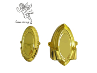 Accesorios de Alta Calidad para Ataúdes de Plástico ABS, Juego de Esquinas y Orejas Ovaladas para Ataúdes, Suministros Funerarios