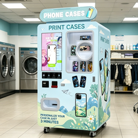 Máquina Expendedora de Impresión de Carcasas para Teléfonos Móviles, Máquina Expendedora de Impresión de Carcasas para Pequeños Negocios, Cruceros y Tiendas de Regalos