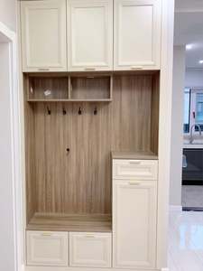 Mueble Zapatero Moderno con Espejo, Tamaño Personalizable, Madera Maciza Resistente, Materiales Ecológicos para Sala de Estar, Ideal para Villas y Hoteles - Product Image 3