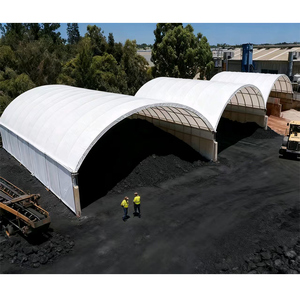 20FT 40FT Dome Container Shelter <b>Tent</b> Shed PVC Waterproof Shipping Container Sunshade <b>Canopy</b> - Product Image 3