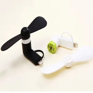 USB Gadget For Huawei Xiaomi OTG Android Phone Micro USB Type-c Cooler Flexible USB Fan Portable Mini Mobile Phone Fans