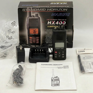 Radio marine portable VHF Yaesu Standard Horizon HX400IS, intrinsèquement sécurisée, flottante, pour bateaux, 5W avec canal LMR - Product Image 2