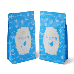 Emballage d'aliments pour animaux de compagnie scellé à fond plat 15kg 20kg / 40lb sac à soufflet latéral sac d'emballage d'alim - Product Image 4