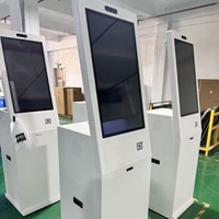 Terminal de libre-service tout-en-un avec écran tactile capacitif Android pour les affaires gouvernementales, les entretiens d'embauche et la gestion des files d'attente