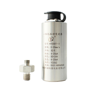 Integrated Vibration K9200T-II Operates on 24V Power Supply and Outputs 4-20mA Signal With Customizable <b>Range</b> - Product Image 1